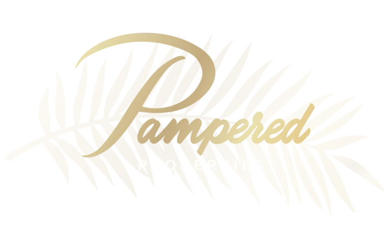 Pampered Properties luxury property management logo
